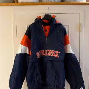 Majestic Men’s Syracuse Orange Puffer Jacket